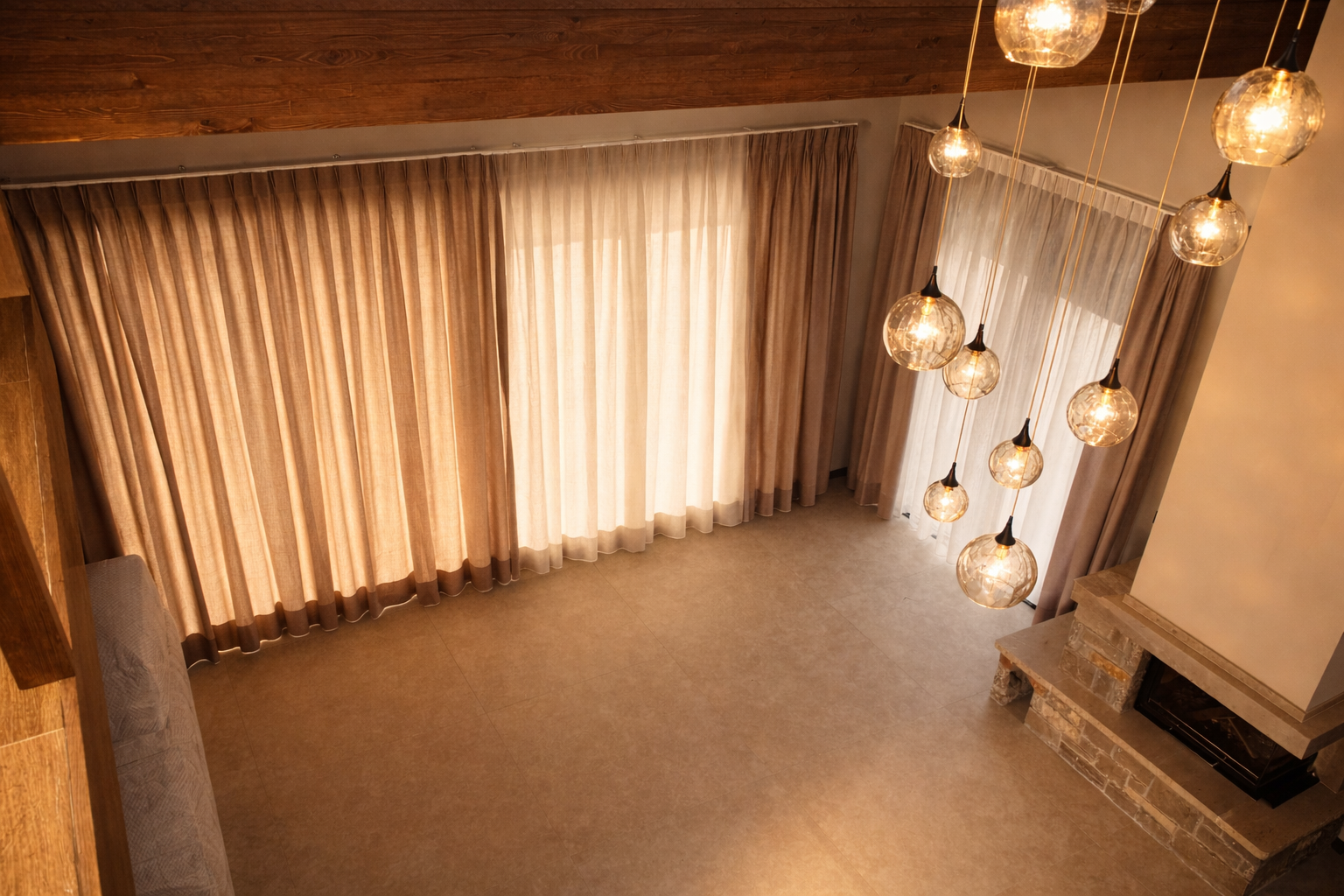 Cortinas a medida de grandes dimensiones